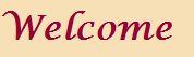 Welcome